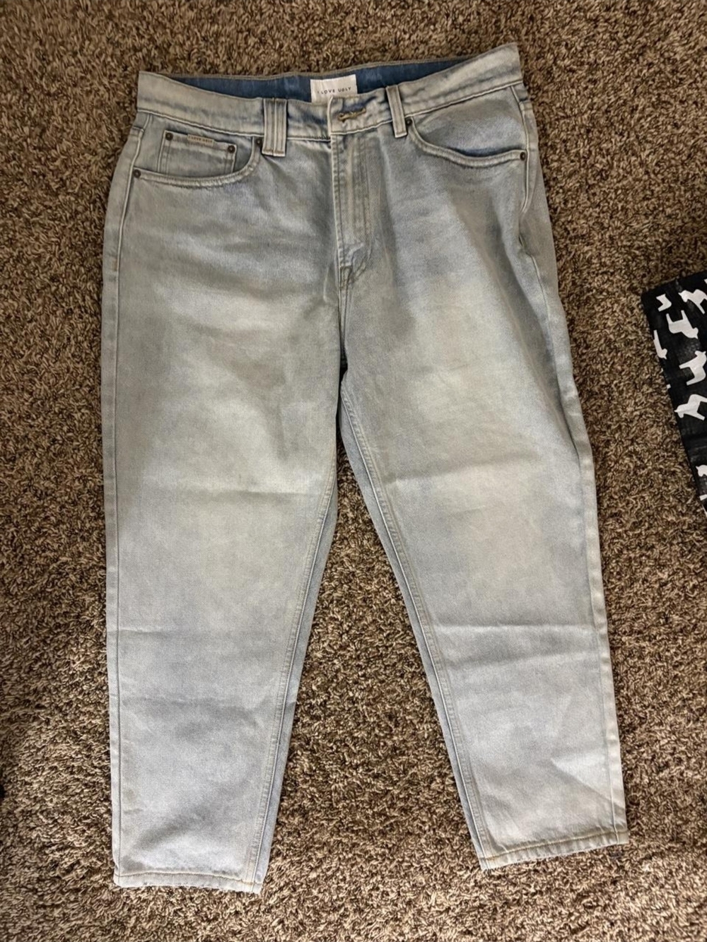 I Love Ugly 90's Crop Jean
